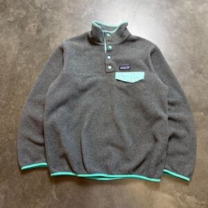 Women’s Patagonia T-Snap Synchilla Fleece Sweater Sz XS